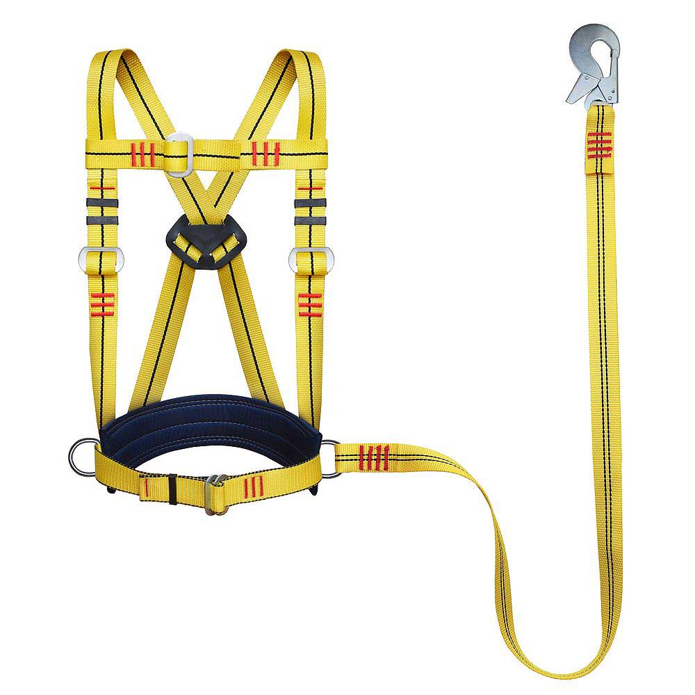 Пояс предохранительный УСП II ВЖ (ПП 2 ВЖ) с плечевыми и ножными лямками, полиамидный канат — изображение 6
