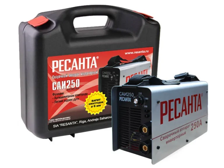 Инвертор сварочный РЕСАНТА САИ 250 в кейсе