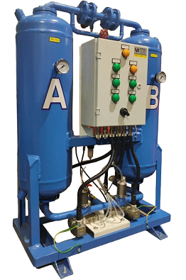Адсорбционный осушитель с горячей регенерацией АРМ-ОАГ-17/10/45