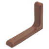 Soller полкодержатель С31 (120*77*24) коричневый (200)