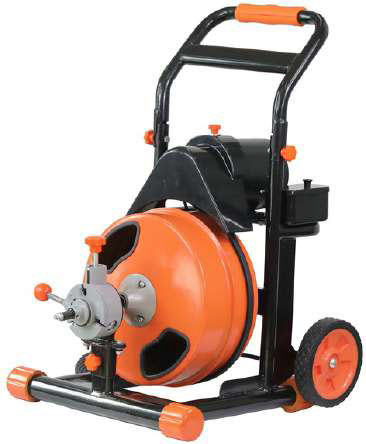 Электрическая прочистная машина Rotorica AF 330 с автоподачей, 250Вт, спираль 15.4м