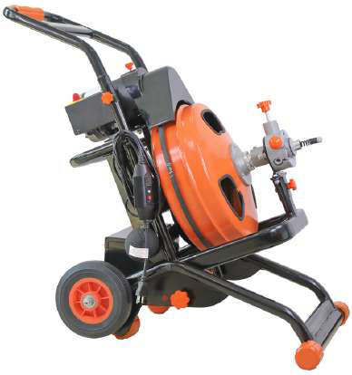 Электрическая прочистная машина Rotorica AF 400 с автоподачей, 550Вт, спираль 13мм