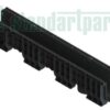 Лоток водоотводный пластиковый PolyMax Basic DN100 h200