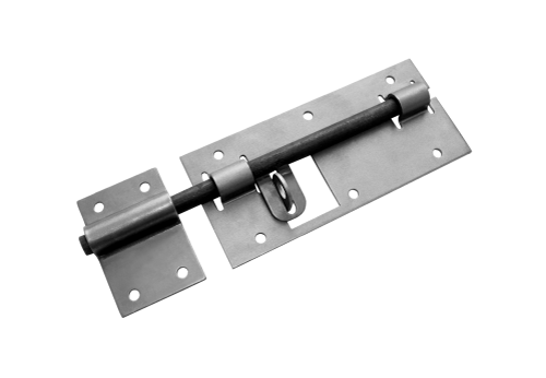 Засов Домарт гаражный с проушиной 300мм б/п d-16мм (5)