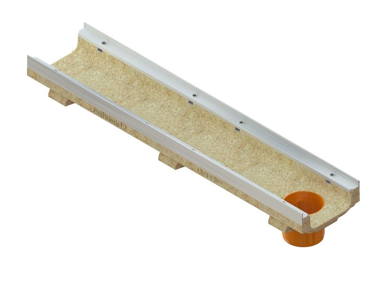 Лоток водоотводный CompoMax Drive полимербетонный усиленный H100 кл.С,D,Е — изображение 2