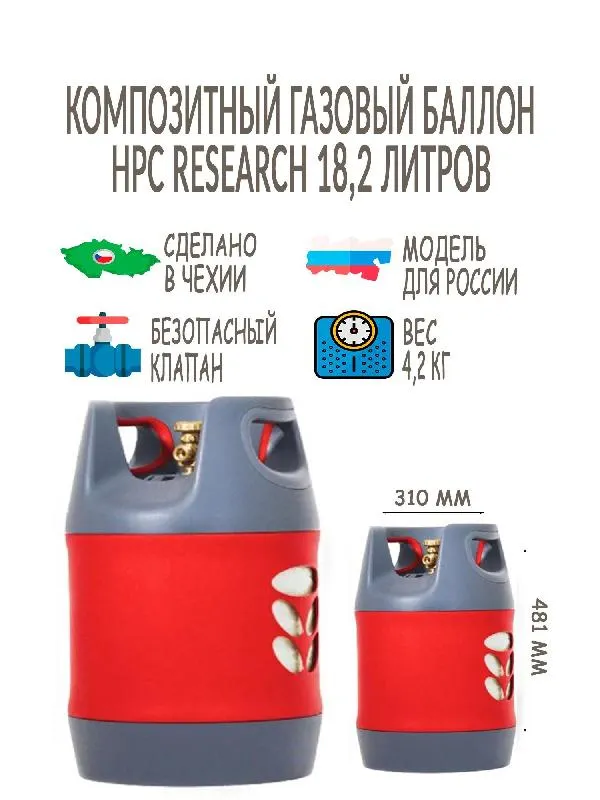 HPC Research CLASSIC Баллон 18,2л