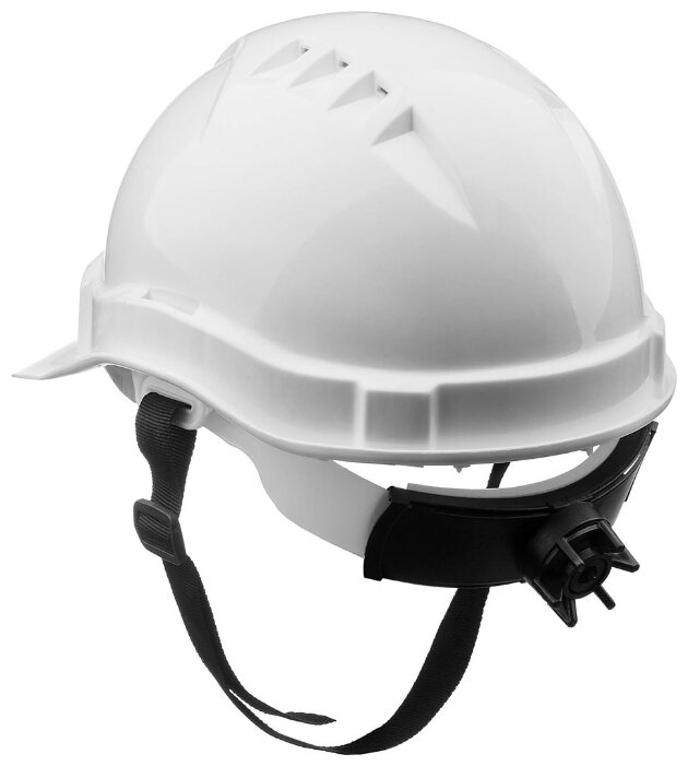 Каска с храповым механизмом белая — изображение 2