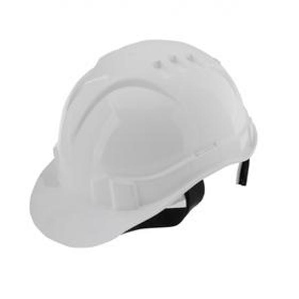 Каска с храповым механизмом белая — изображение 4
