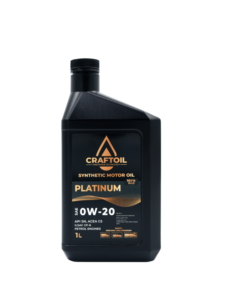Craftoil Platinum SAE 0W-20 API SN 1л