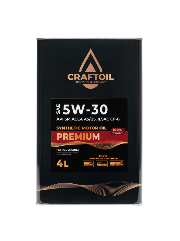 Craftoil Premium SAE 5W-30 SP 4л