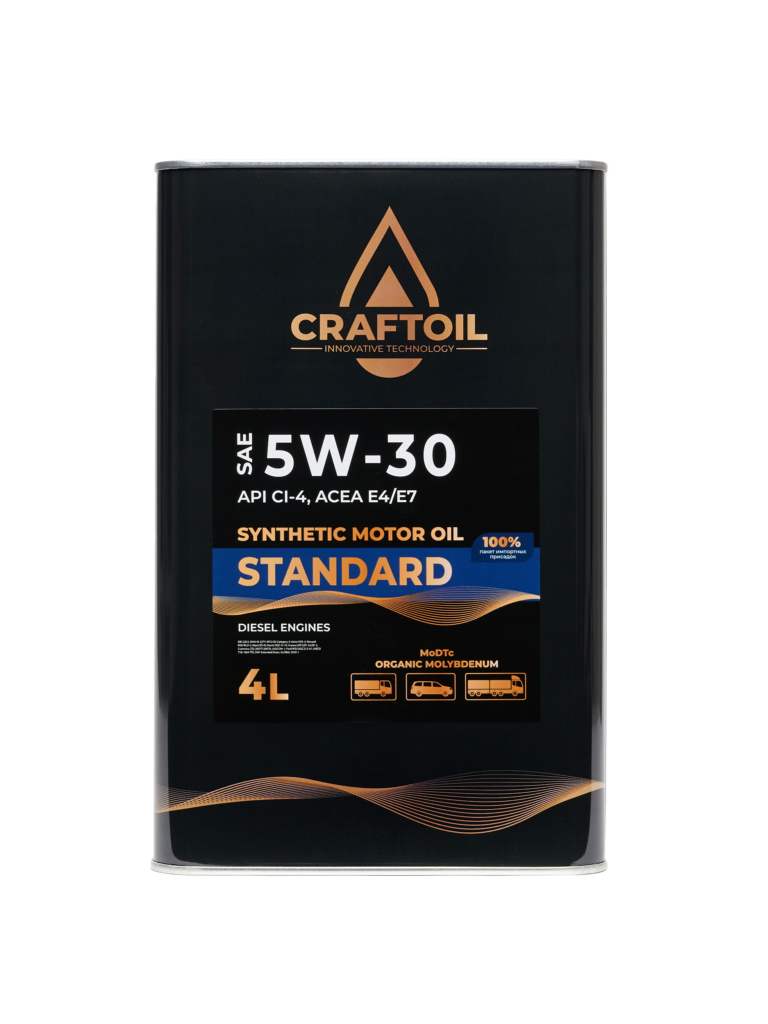 Craftoil Standard Diesel SAE 5W-30 CI-4 4л