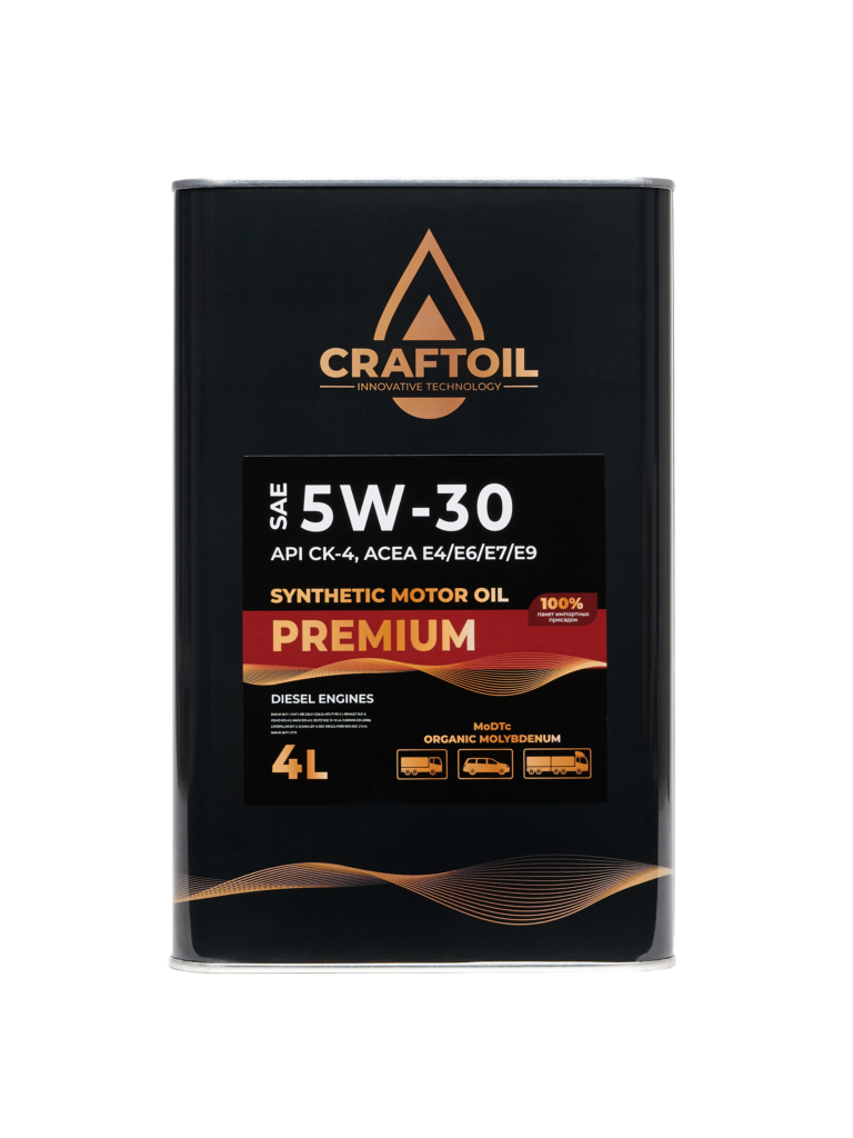 Craftoil Premium Diesel SAE 5W-30 CK-4 4л