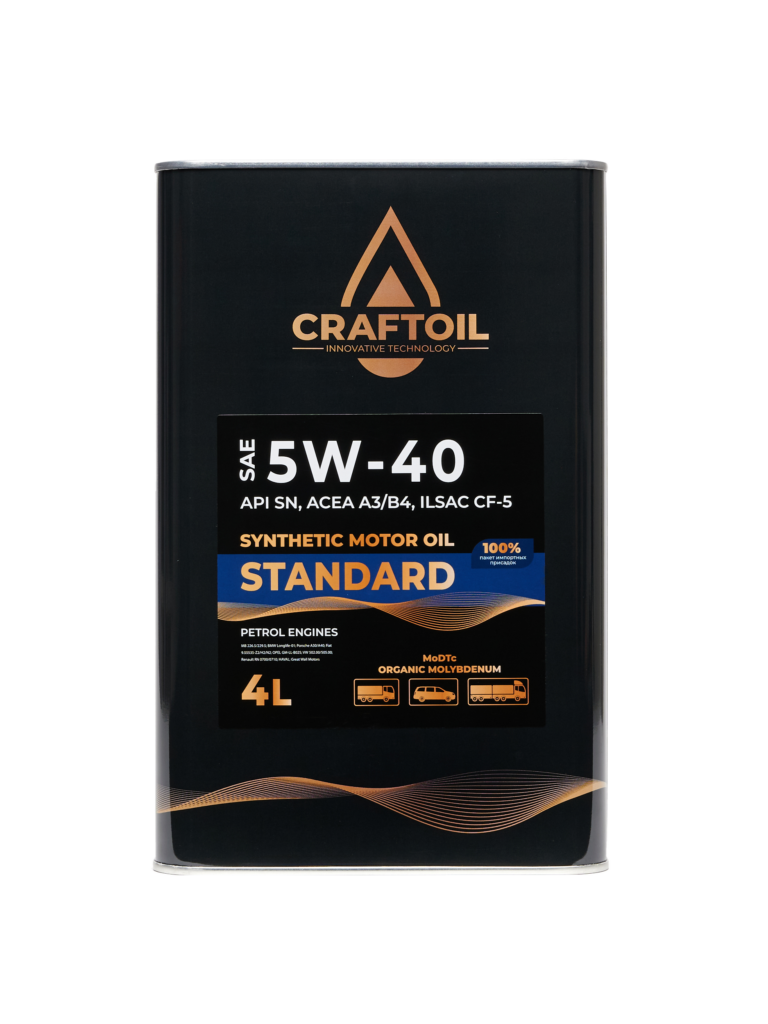 Craftoil Standard SAE 5W-40 SN 4л