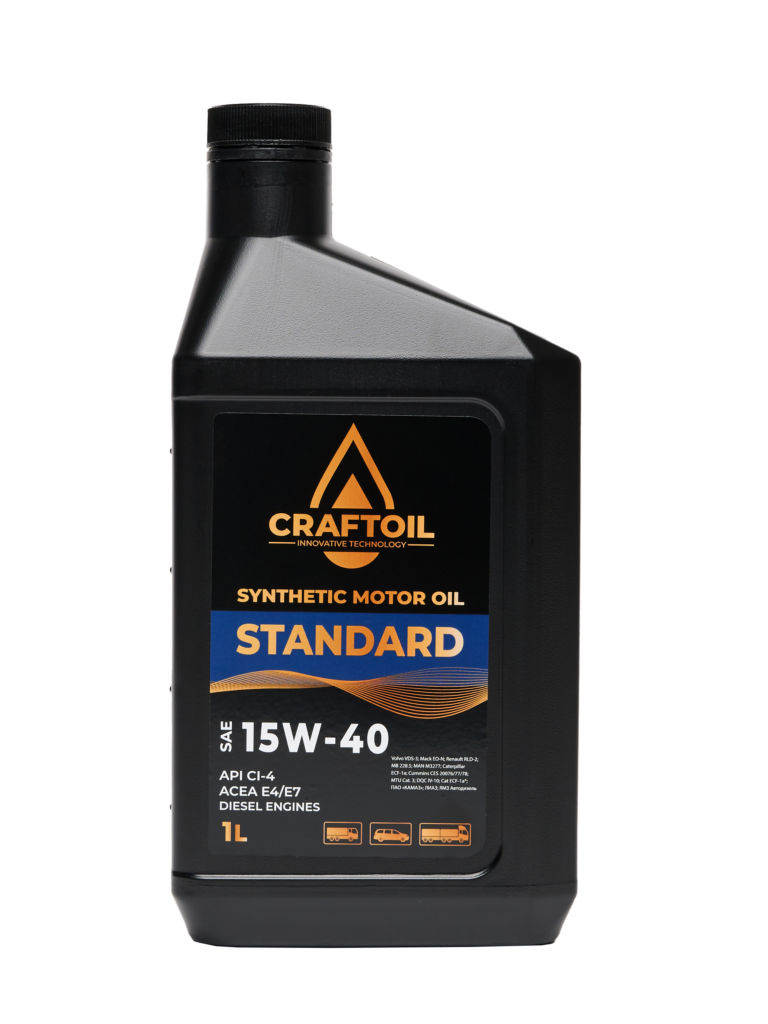 Craftoil Standard Diesel SAE 15W-40 CI-4 1л