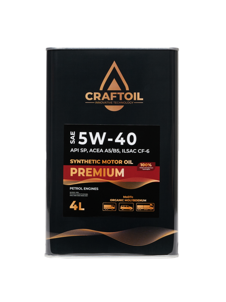 Craftoil Premium SAE 5W-40 SP 4л