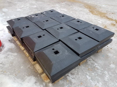 Подставки под солдатик, веху, ограждения, пластиковые и резиновые универсальные подставки — изображение 2