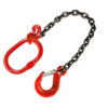 Строп цепной TOR 1СЦ г/п 1,5 т 5,0 м с укорачивающими крюками