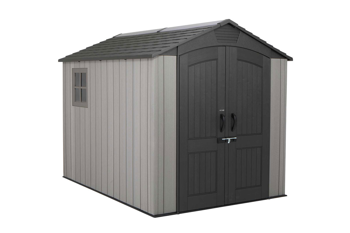 Сарай WoodLook 7*12 пластиковый