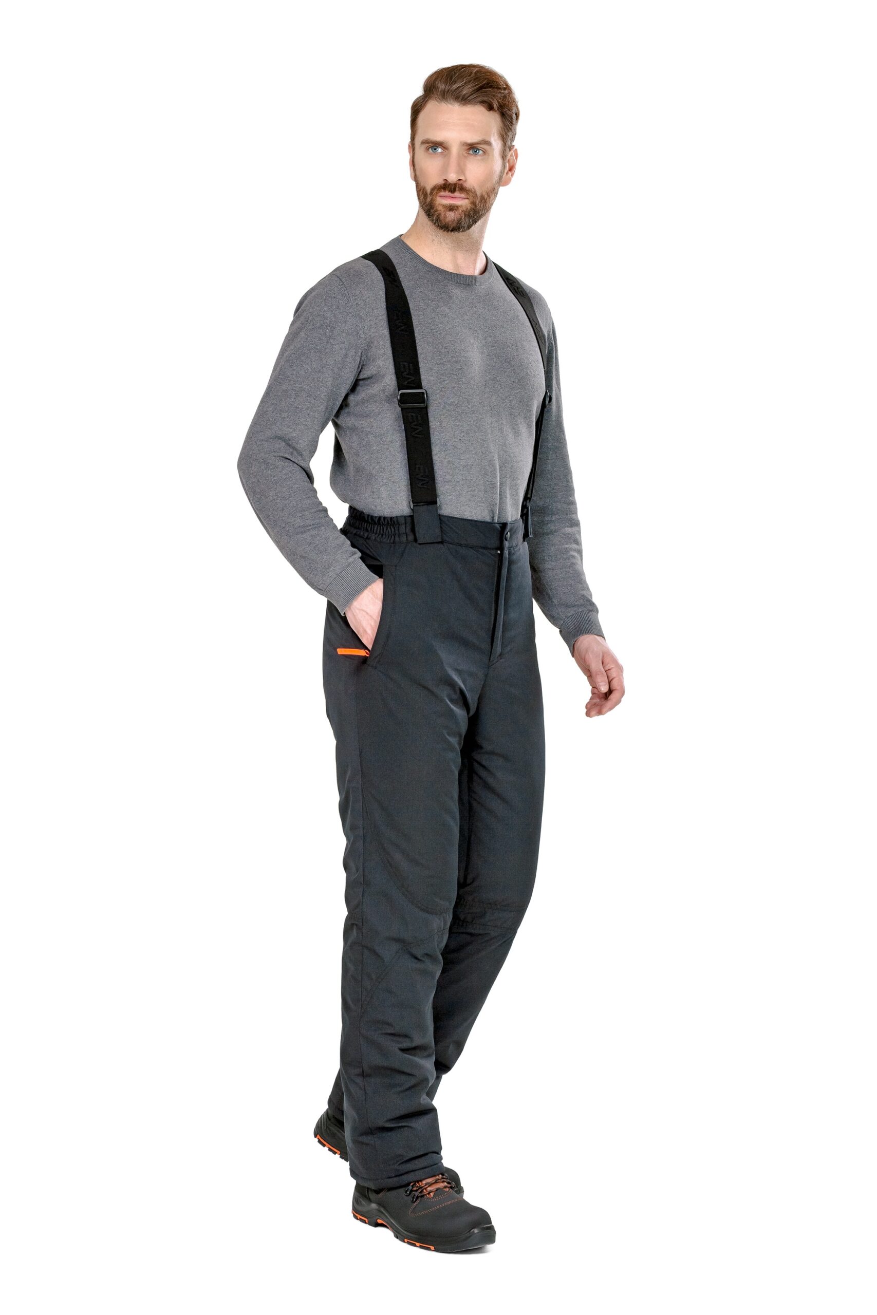 Брюки "Енисей" черный (р. 60-62, рост 182-188)