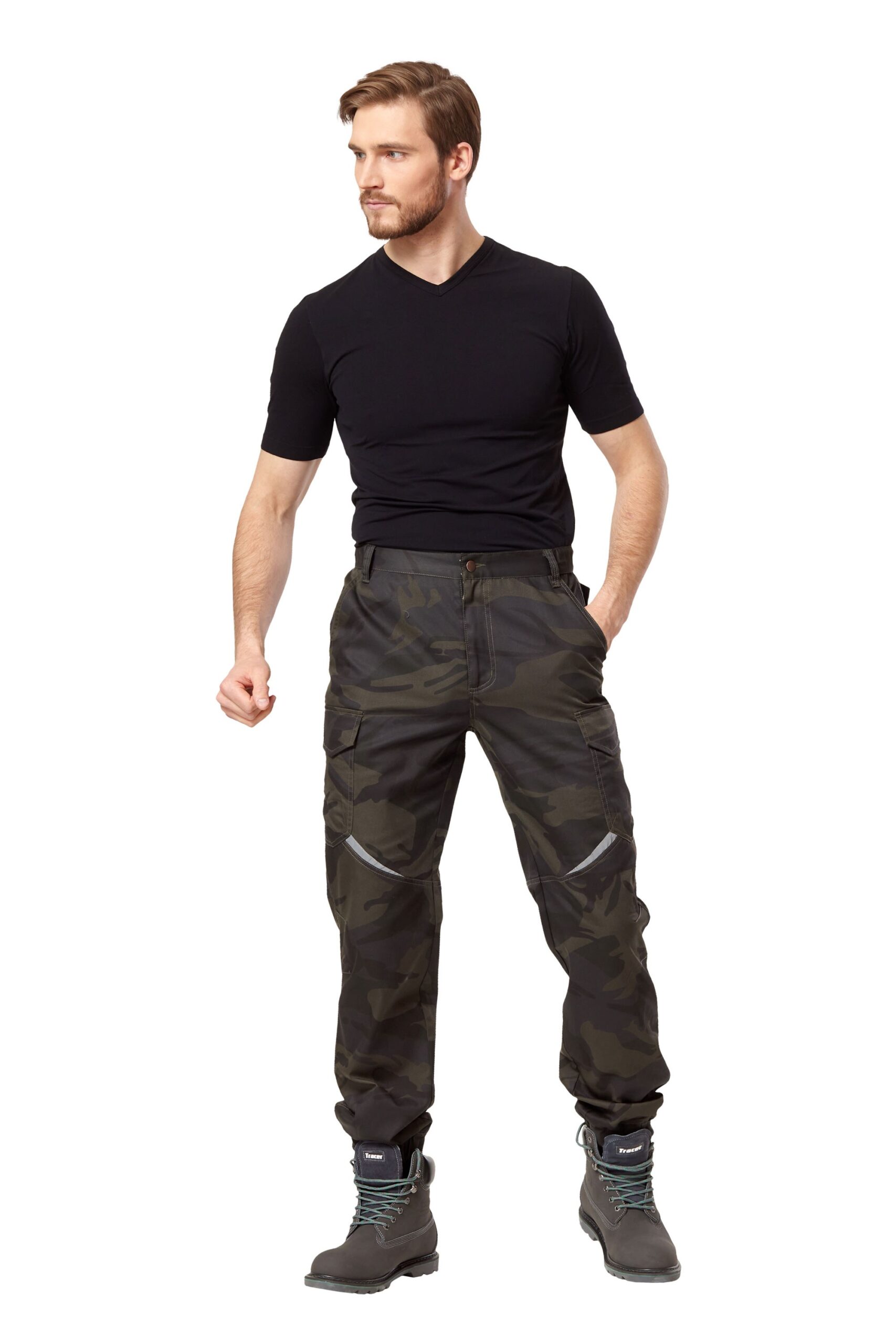 Брюки-джоггеры "Аксель" Кмф хаки (р. 60-62, рост 182-188)