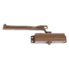 АЛЛЮР Доводчик дверной COMFORT(КОМФОРТ) ДД 165/3-4 A-C (до100 кг) коричн.RAL8024, морозостойкий (10)