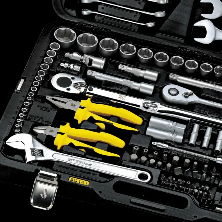 Набор инструментов 141 предмет BERGER BG141-1214 062-3411-16 — изображение 3