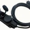Удлинитель - 20м, ПВС 3х2,5 3500Вт 16А 3роз.каучук, У1-3-20/3,5(IP44)