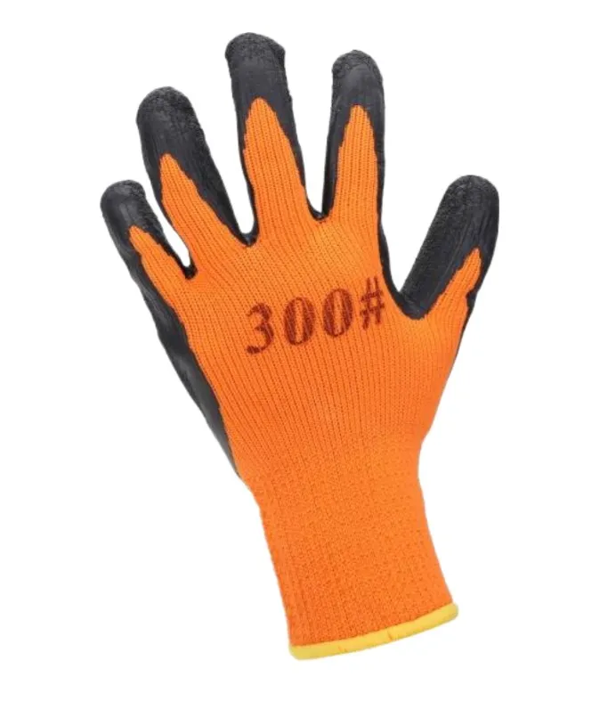 Перчатки акриловые с рельефным латексным покрытием (утепленные) — изображение 5