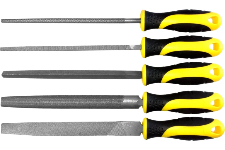 Набор напильников с рукояткой 5шт Berger BG1147 062-8079-11 — изображение 3