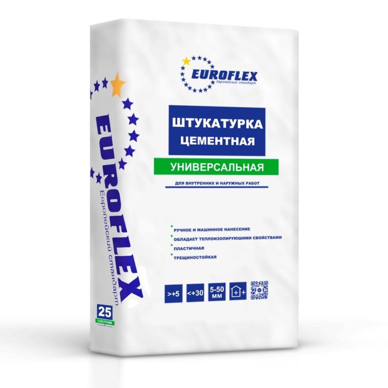Цементная штукатурка серая
