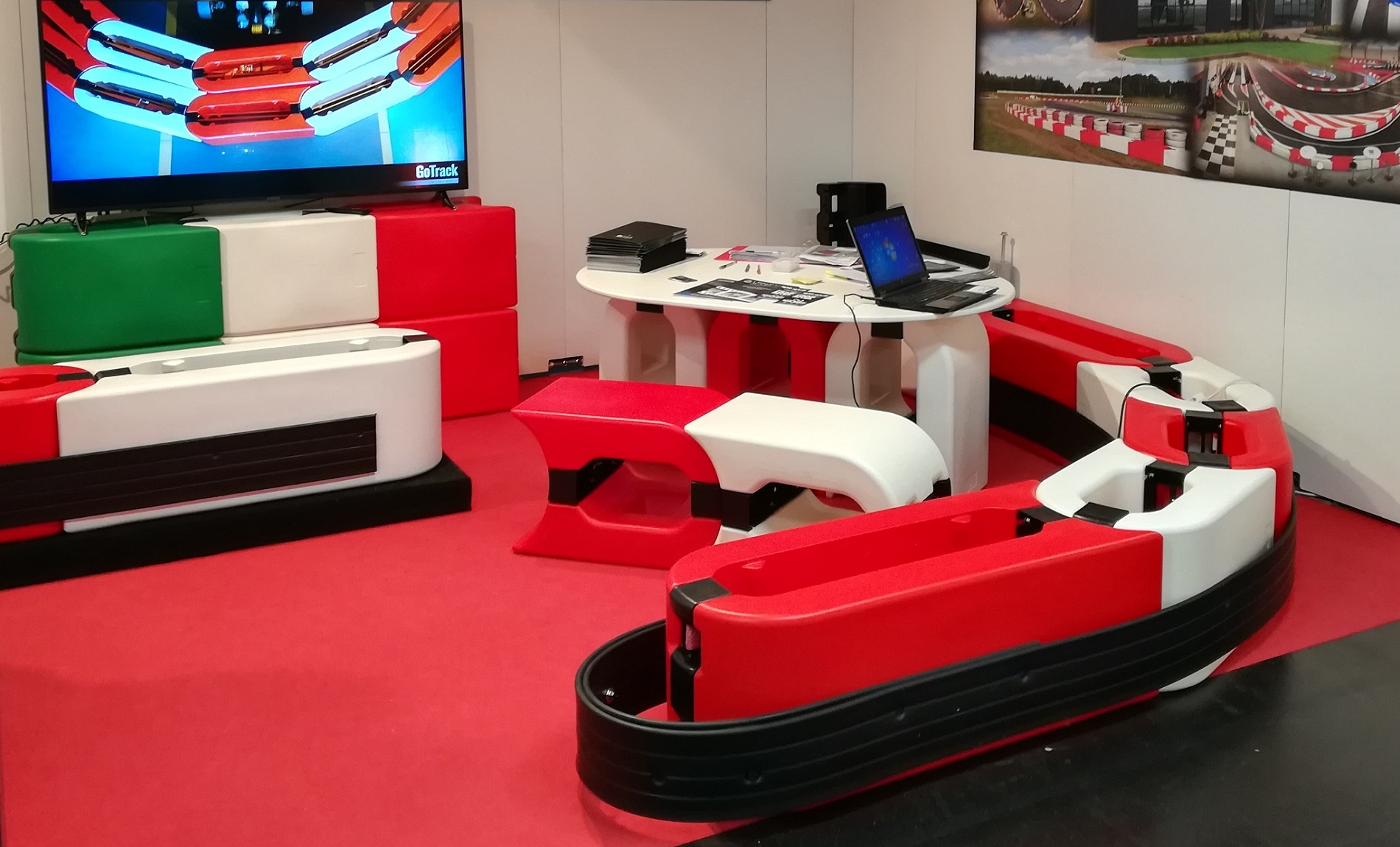 Барьер для ограждения картинг-трасс 1000x300x400мм — изображение 29