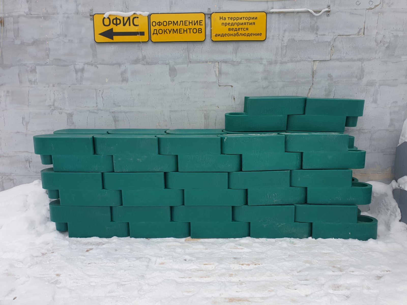 Барьер для ограждения картинг-трасс 1000x300x400мм — изображение 11