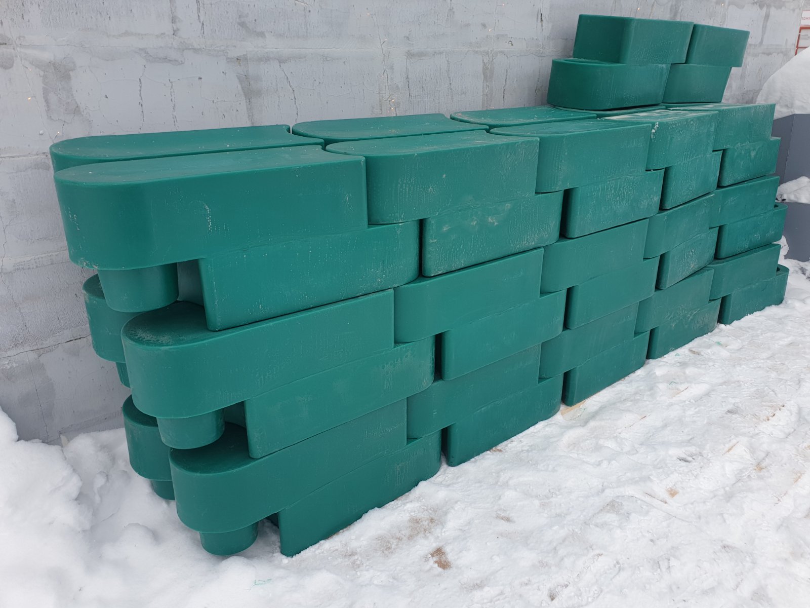 Барьер для ограждения картинг-трасс 1000x300x400мм — изображение 12