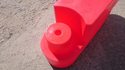 Барьер для ограждения картинг-трасс 1000x300x400мм — изображение 6