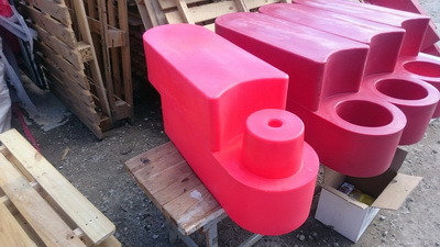 Барьер для ограждения картинг-трасс 1000x300x400мм — изображение 10