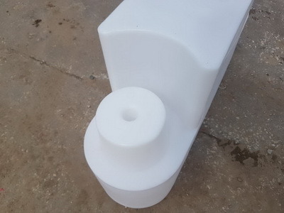 Барьер для ограждения картинг-трасс Т-образной формы 1000x300x510мм — изображение 6