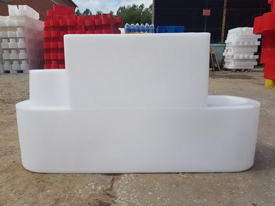 Барьер для ограждения картинг-трасс Т-образной формы 1000x300x510мм — изображение 10