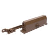 АЛЛЮР Доводчик дверной COMFORT(КОМФОРТ) ДД 229/5-7 A-C (до150 кг) коричн.RAL8024, морозостойкий (10)