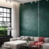 Жидкие обои Silk Plaster Декоративное покрытие CORSICO 02-1350, Зеленый