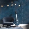 Жидкие обои Silk Plaster Декоративное покрытие CORSICO 02-550, Синий