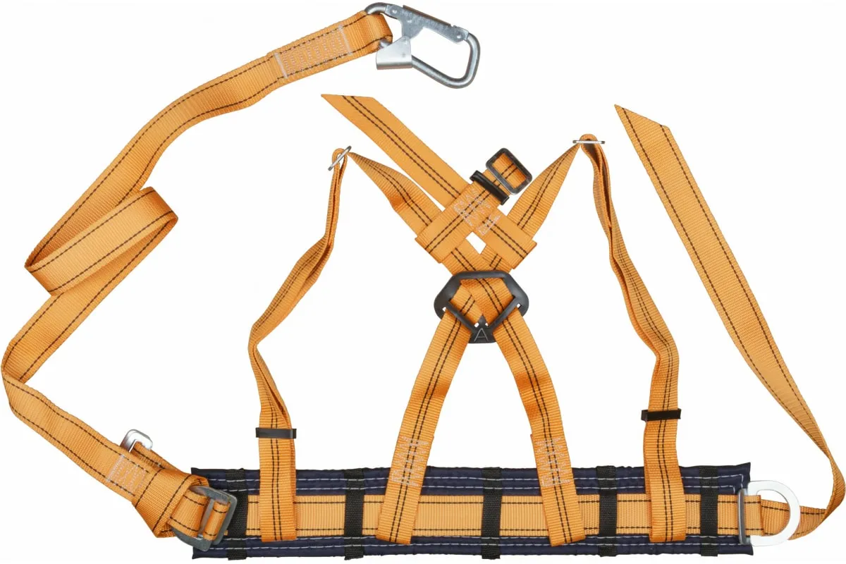 Пояс предохранительный УСП II АД (ПП 2 АД) с плечевыми лямками и полиамидным стропом — изображение 2