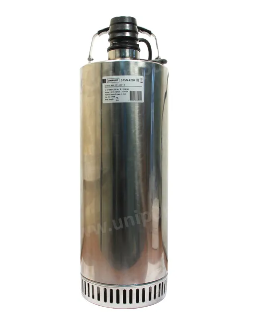 Насос дренажный SPSN 2200 UNIPUMP (25м3/ч, напор 40 м, патрубок 50мм 2,2 Квт)