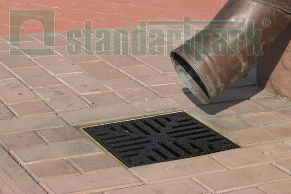 Пластиковый дождеприемник-пескоуловитель PolyMax Basic 400х400 — изображение 2