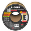 Уплотнитель ZIGGER Е 9*4 бухта 150 м.черный 06-16-81 (6)