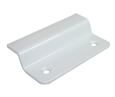 Ручка балконная Кунгур металлическая белая (80, 10!!!)