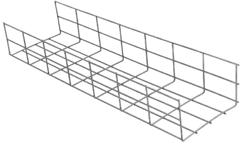 Лоток проволочный 85Х200Х3000 мм с порошковой окраской
