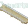 Лоток водоотводный CompoMax Drive полимербетонный усиленный H100 кл.С,D,Е