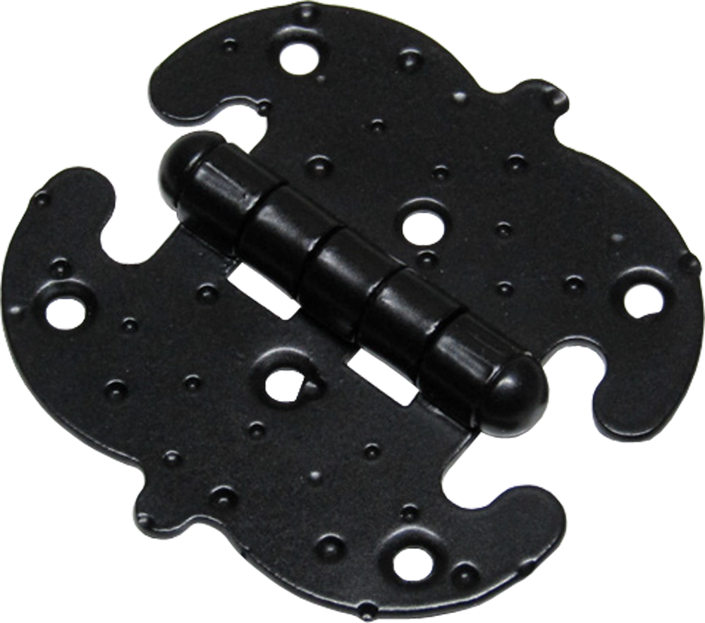 Н.Новгород ПН 5-90-SL черн.матовый Петля накладная фигурная (20)