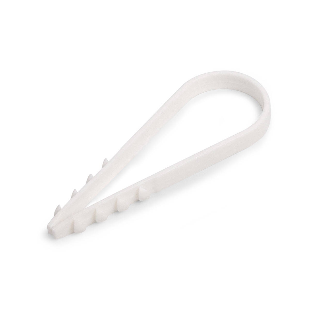 Дюбель-хомут ДХ 19–25 (бел) (100шт)