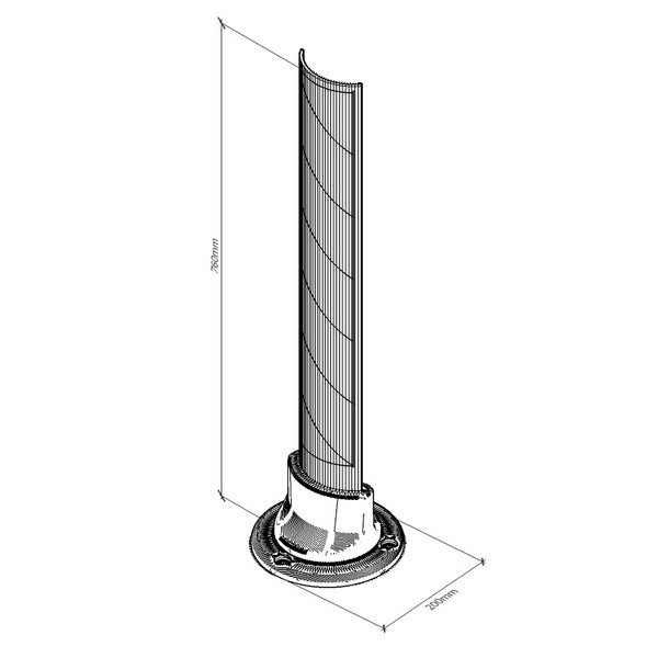Делинеатор дорожный 900x180x100мм — изображение 2